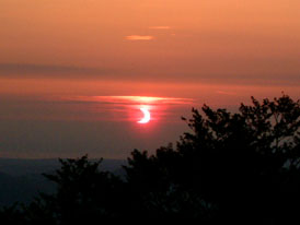 Partielle Sonnenfinsternis 31.5.03